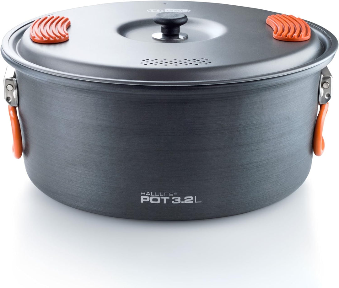 GSI Outdoors Halulite Cook Pot Topf, Unisex Erwachsene, Unisex – Erwachsene 3.2 L Grau, 3.2 L Grau
