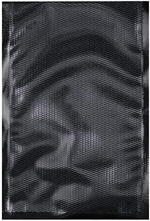 Vakuumbeutel 25 x 35 cm - 50 Stück - schwarz, einseitig transparent - passend für Vakuumiergeräte an