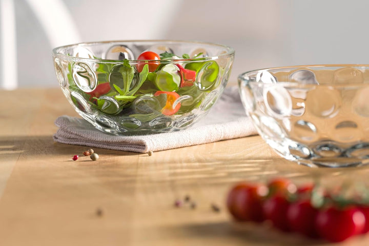 LEONARDO HOME CUCINA OPTIC Schalenset • 4 Stück • Für Dessert, Dips, Beilagen • Vielseitig im Alltag