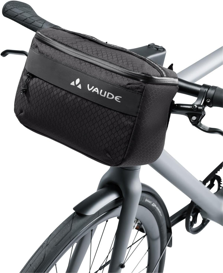 VAUDE Fahrrad 2in1 Lenkertasche und Hüftgurttasche Cyclist Box, 3 Liter Volumen, Black, Einheitsgrös
