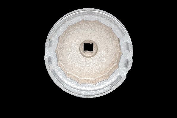 KS Tools 150.9211 3/8" Ölfilterschlüssel Ø 64,5 mm / 14 Flächen
