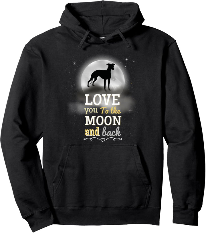 Whippet Hunderasse Pullover Hoodie
