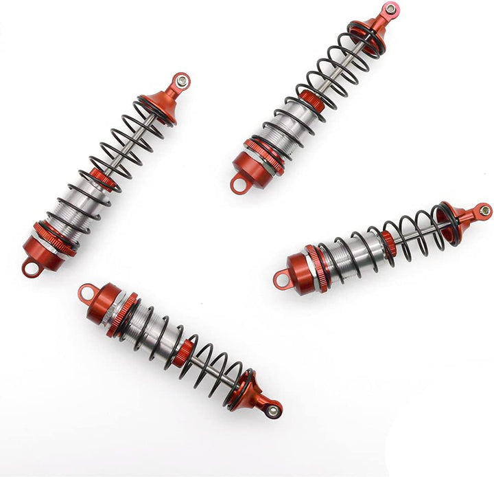 RCAWD RC ARRMA Shock Set Auto Stossdämpfer vorn &amp; hinten montiert Vollmetalldämpfer für Arrma 1/10 G