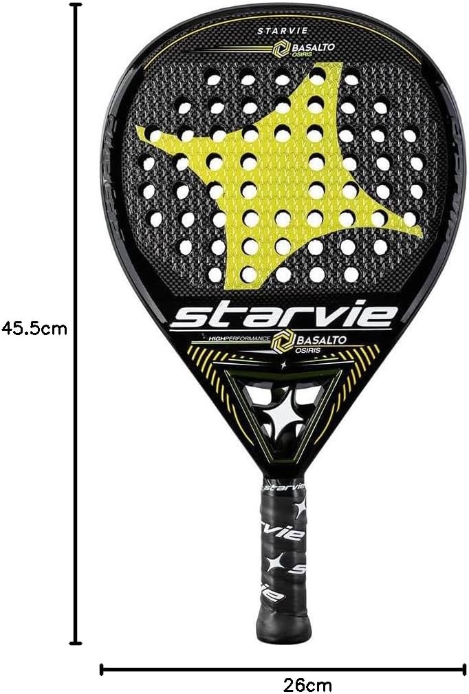 StarVie Basalt Osiris Padelschläger, Erwachsene, Unisex, Gelb, Normal