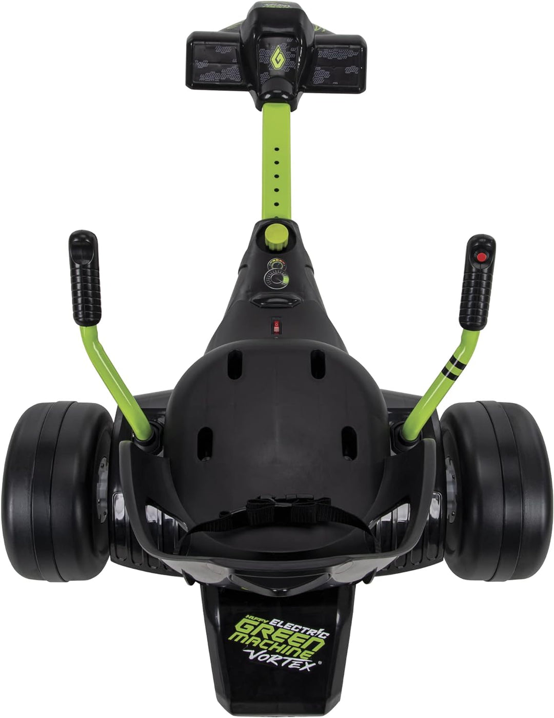 Huffy 17902W Green Machine Vortex 12V Ride On, Back & Green, Kids 8+, Rückseite & Grün