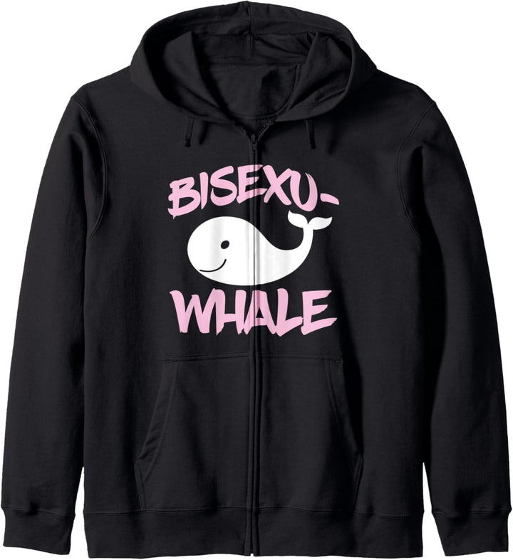 Bisexuwhale Bisexueller Wal Bisexuell Kapuzenjacke