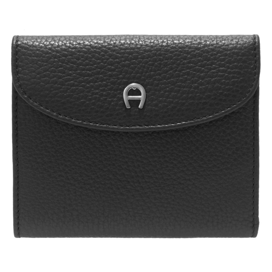 Aigner Portemonnaie klein, 152206 schwarz, Schwarz