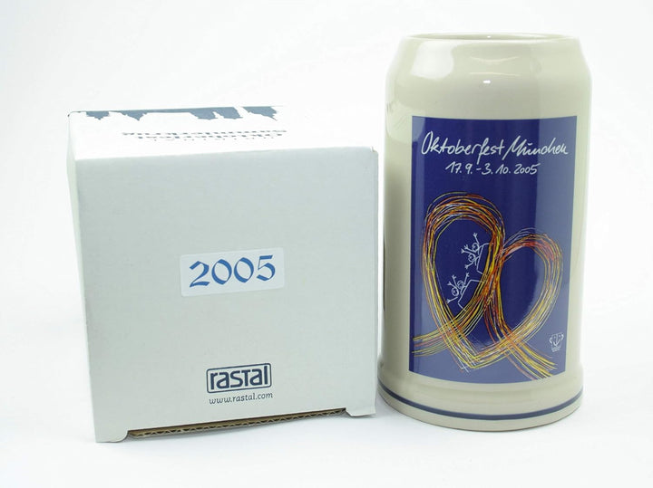 Steinfixx® - Original Oktoberfestkrug 2005 I Jahrgangskrug I Jahreskrug I Wiesnkrug I Sammlerkrug I