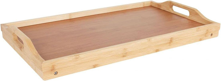 Tablett für Klappbett, Frühstückstisch mit klappbaren Beinen (BAMBUS 2)