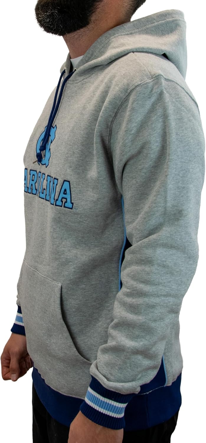 Mitchell & Ness NCAA Pinnacle Heavyweight Fleece Hoody S University Of Michigan / Grey, S University
