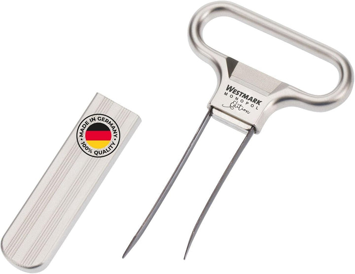 Westmark Ent- und Verkorker, Klingen-/Spangenkorkenzieher, Inkl. Kapselheber, Zinkdruckguss/Stahl, A