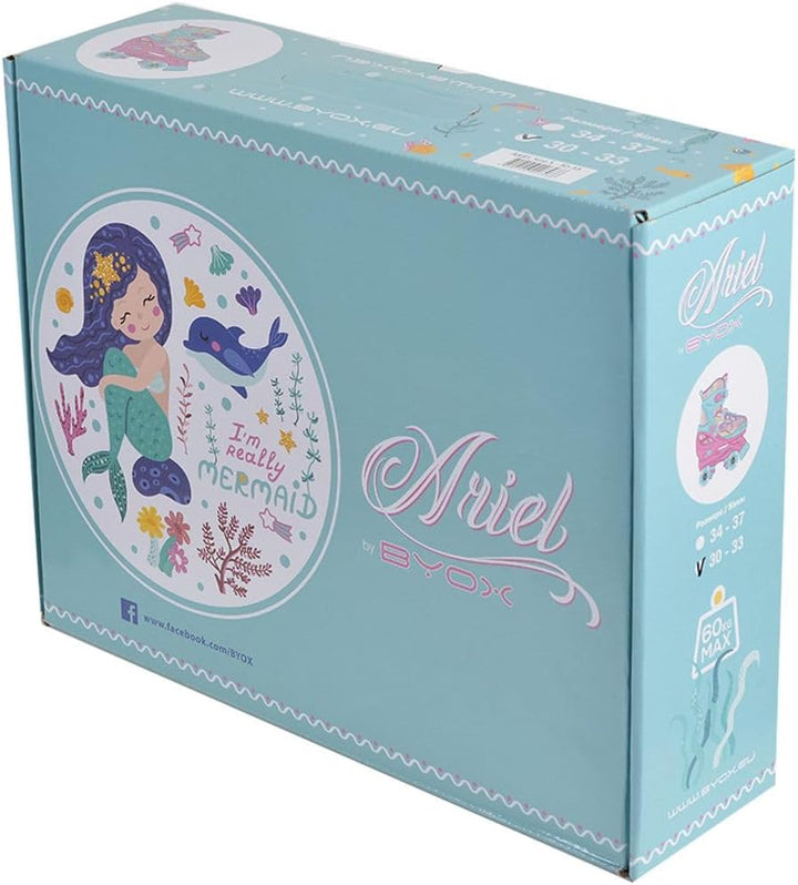 Byox Rollschuhe Ariel, leuchtende PU-Rollen, ABEC-5 Lager, Verschiedene Grössen 38-41, 38-41