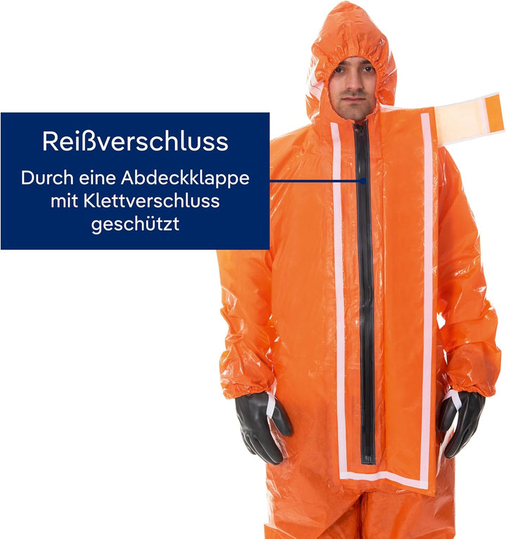 Dräger SPC 4400 CLF begrenzt wiederverwendbarer Schutzanzug gegen Staub und Flüssigkeiten | hohe Bes