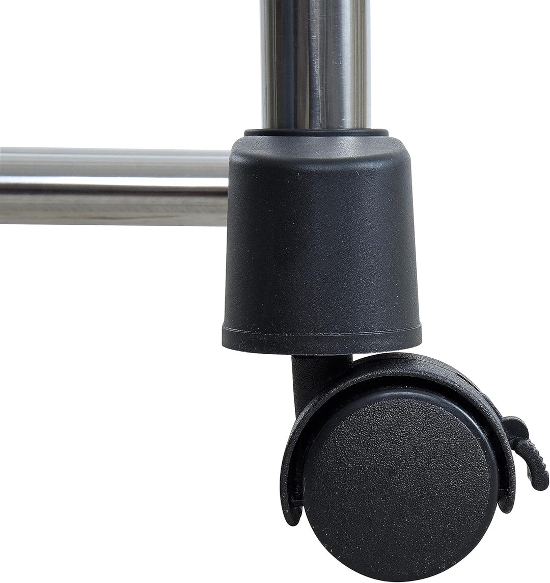 ESTEXO Garderobenständer Kleiderständer Kleiderstange Wäscheständer Rollenständer Rollgarderobe Meta