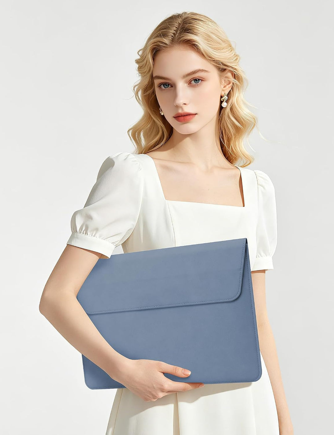HYZUO 13 Zoll Laptop Hülle Tasche mit Einstellbarer Ständer für MacBook Air 13 M5 A3449 M4 M3 M2 M1