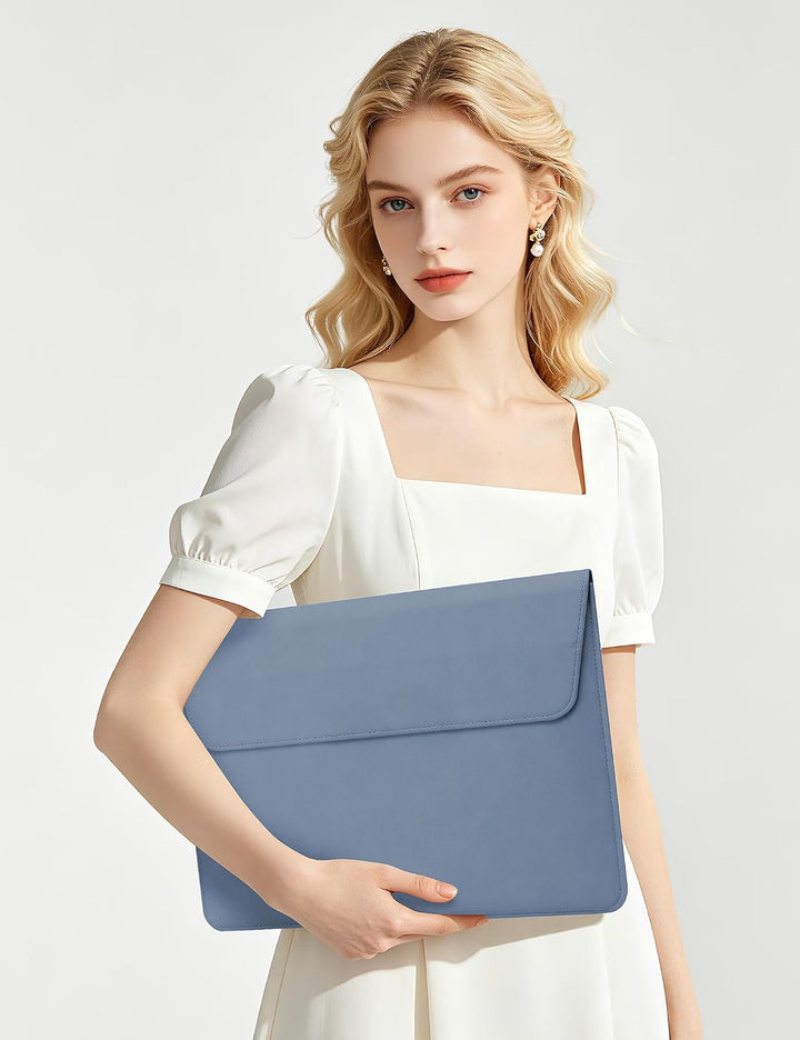 HYZUO 13 Zoll Laptop Hülle Tasche mit Einstellbarer Ständer für MacBook Air 13 M5 A3449 M4 M3 M2 M1