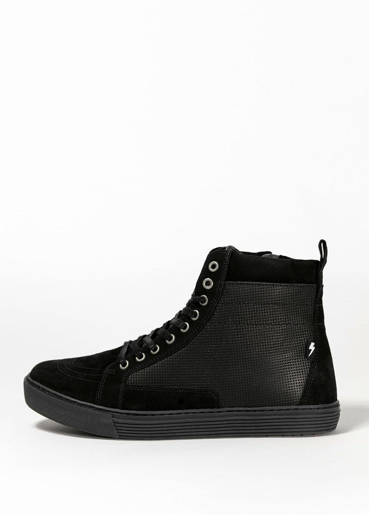 John Doe Neo Black/Black XTM Aramid Motorrad Schuhe, 38 EU 38 EU Schwarz, 38 EU Schwarz