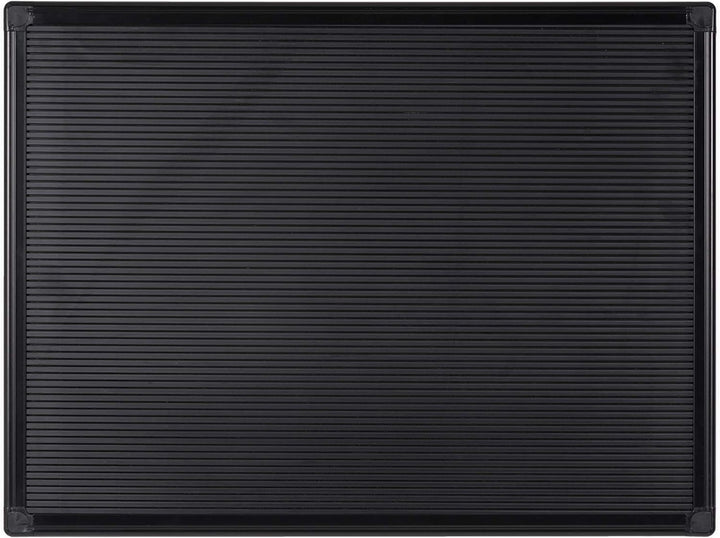 Bi-Office 600 x 450 mm, Hochformat, Maya Letterboard Aluminium, hochkapazitiv, Schwarz
