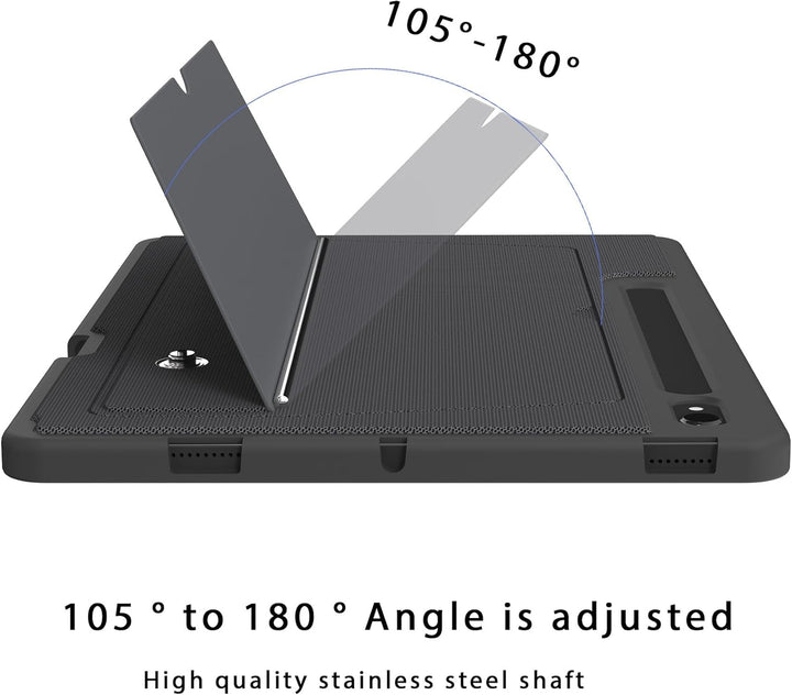 ROOFEI Galaxy Tab S9 Ultra/S8 Ultra Hülle mit Tastatur QWERTZ - Abnehmbare Tastatur mit Touchpad - 7