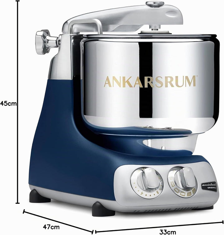 Ankarsrum 6230 BL Multifunktionsküchenmaschine, blau
