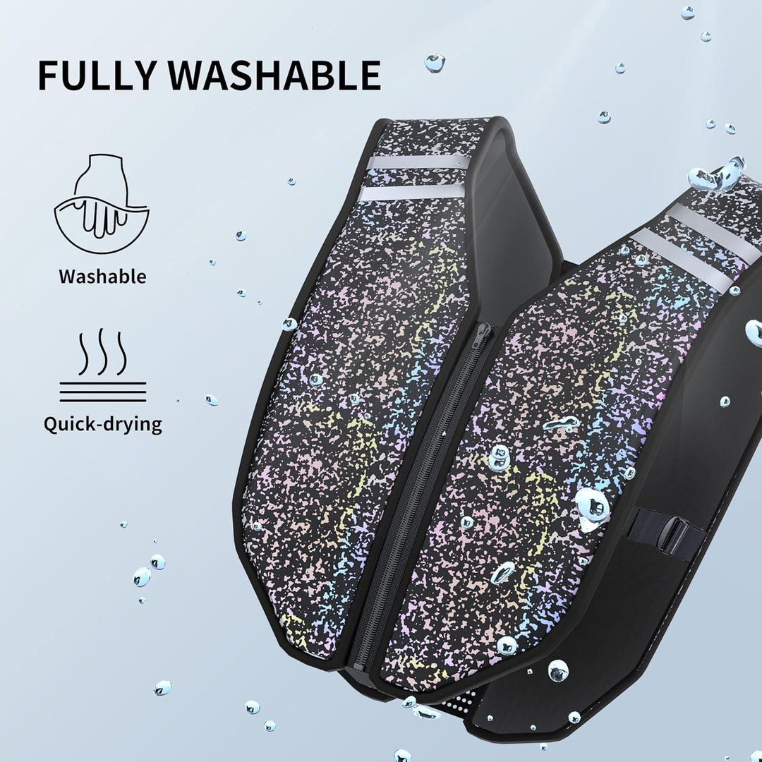 PROIRON Gewichteweste mit Reissverschluss,Wasser Abwaschbare Trainingsweste, Weighted Vest mit Siche
