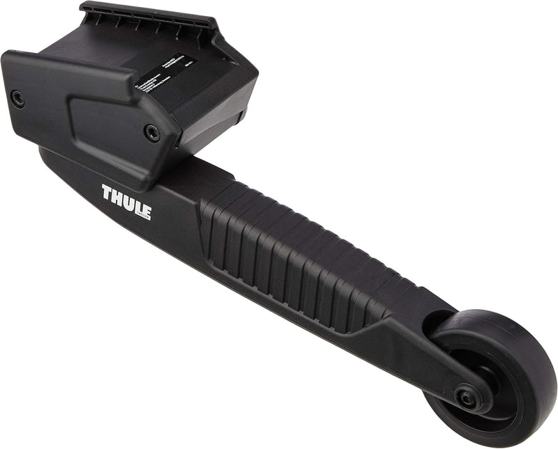 Thule 939000 Fahrradträger VeloSpace XT 3 Bikes, 13 pin & 9173 Transportrollen, schwarz, 50 x 25 x 2
