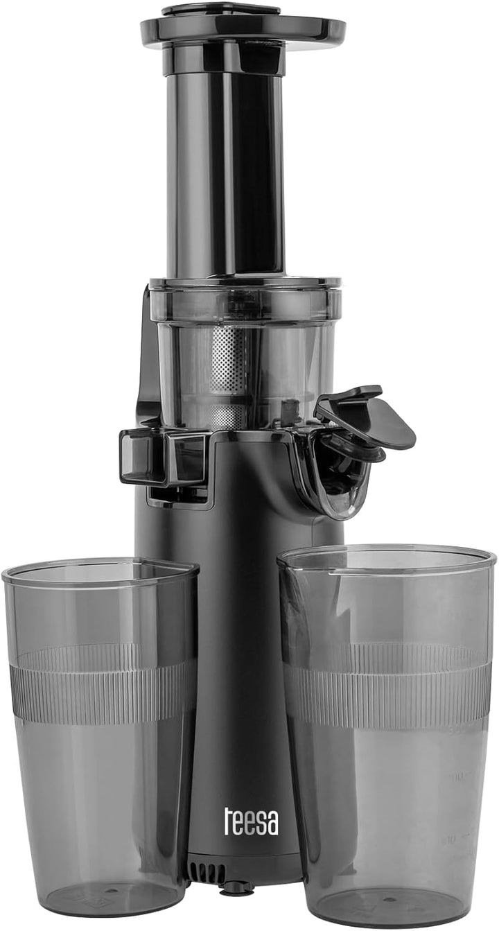 Teesa Kompakter Slow Entsafter BPA-freier Edelstahl TSA3233