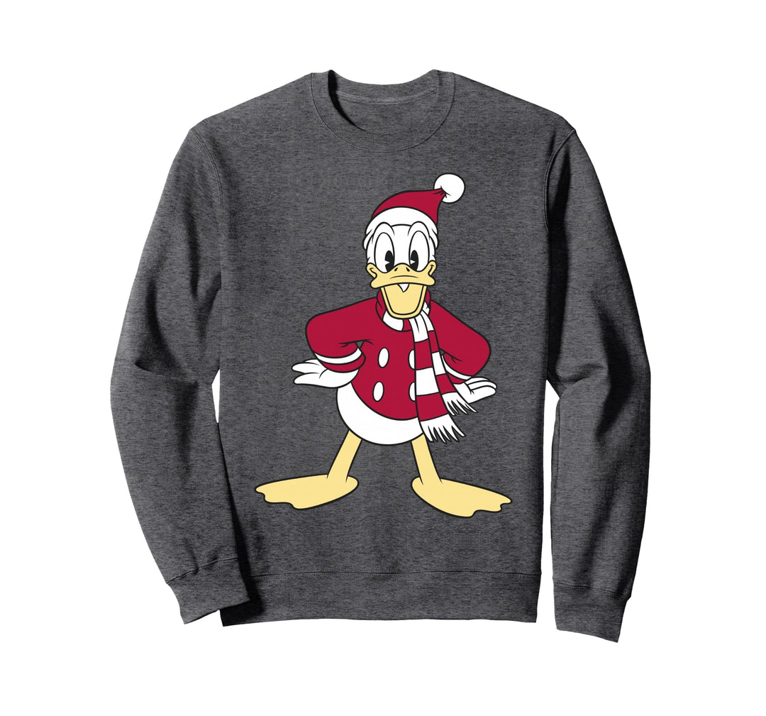 Disney Mickey And Friends Weihnachten Donald Duck Santa Hat Sweatshirt