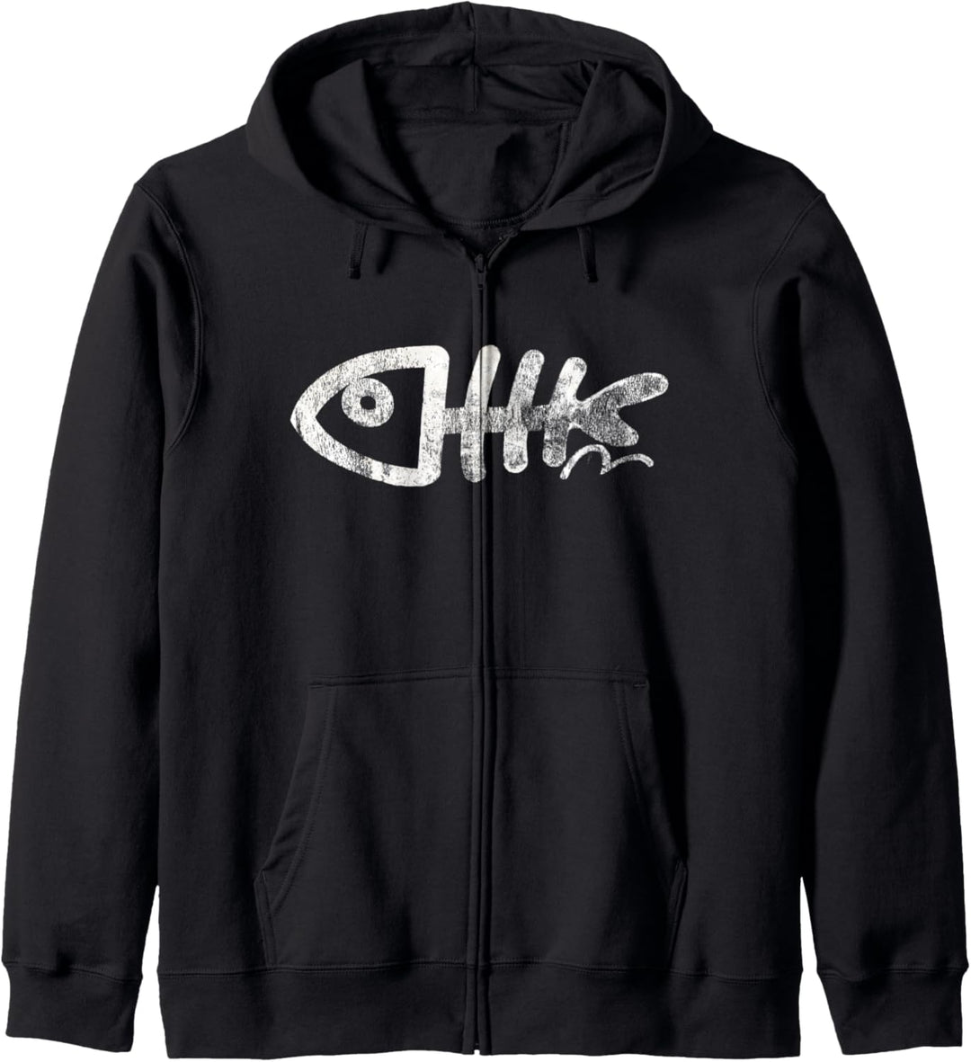 Fishbone fishskeleton funny animal Kapuzenjacke
