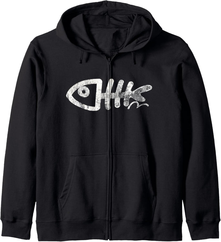 Fishbone fishskeleton funny animal Kapuzenjacke
