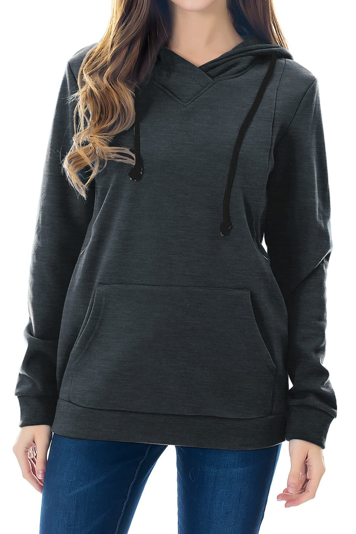 Smallshow Stillanzug Mutterschaft Fleece Stillpullover Stilloberteil Umstandsmode Hoodie Sweatshirt