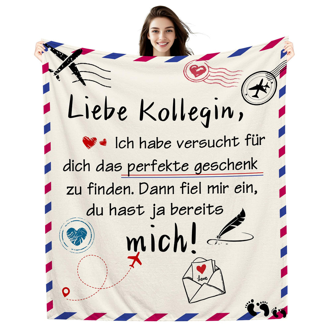 Amorea Kollegin Decke Ich Habe versucht Finden Dann fiel Mir EIN du hast ja bereits Mich Lustige Dec