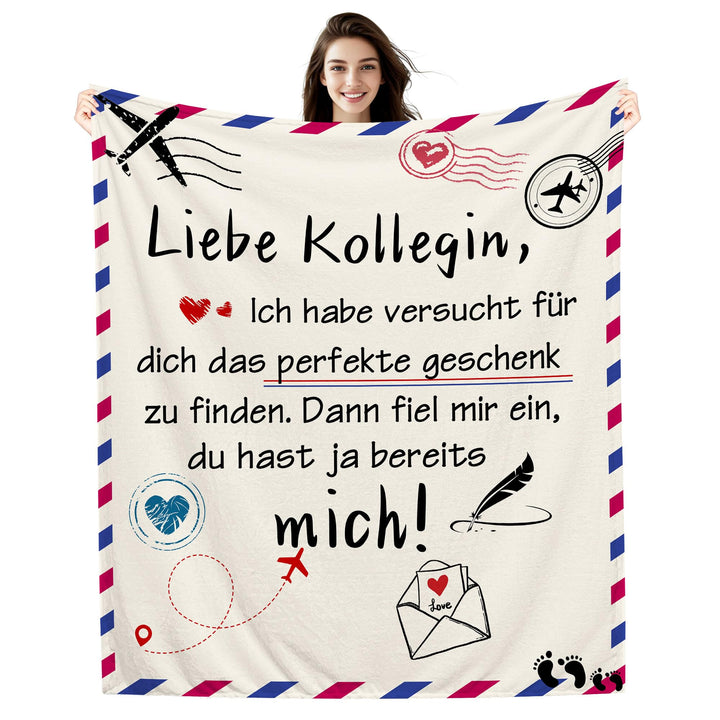 Amorea Kollegin Decke Ich Habe versucht Finden Dann fiel Mir EIN du hast ja bereits Mich Lustige Dec