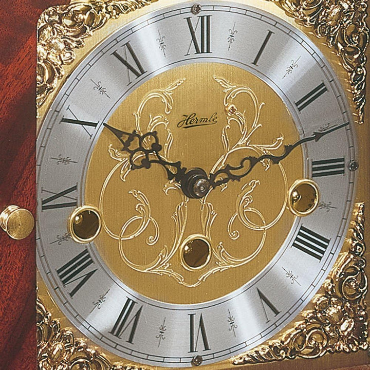 Hermle Uhrenmanufaktur Tischuhr, Braun, 30x21x14cm