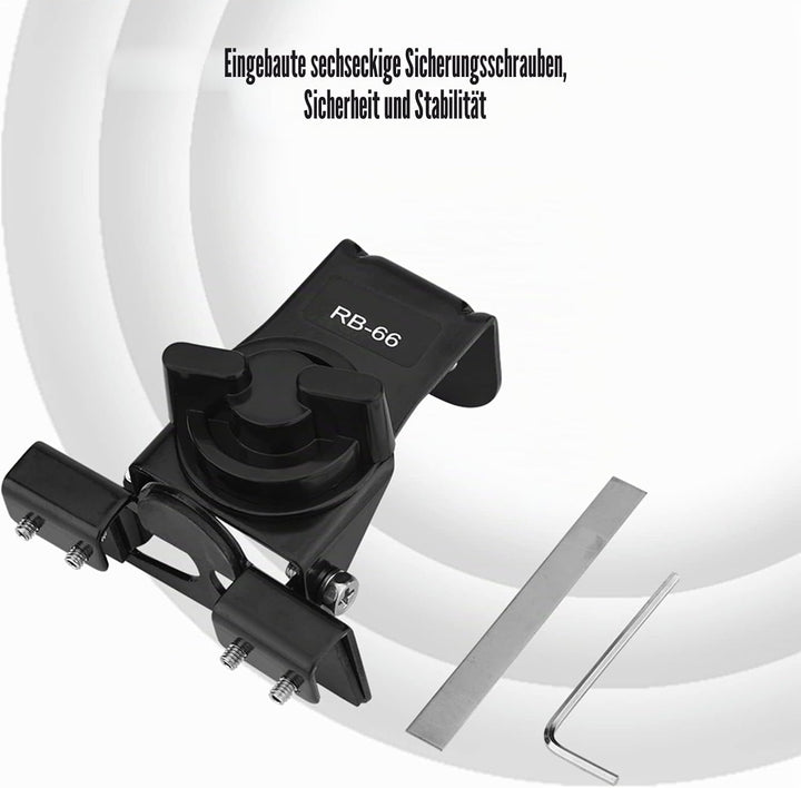 Tbest Funkkommunikation, Edelstahl Auto Fahrzeug Mobile Antenne Clip Halterung Halter Halterung Basi