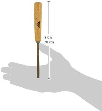 STUBAI Stemmeisen Stechbeitel Serie 52 - Form 71 | einseitig geschliffen 6 mm, mit Holzgriff, für gl