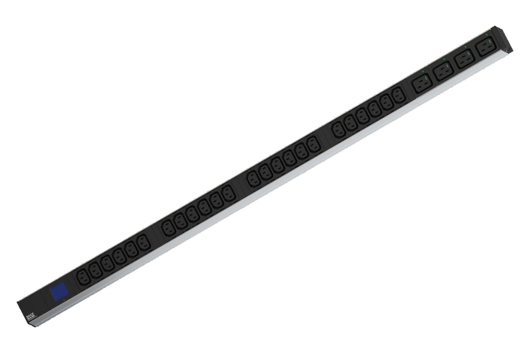 Bachmann BN0500 Steckdosenleiste, 2 m, 28 AC-Ausgänge, Innen, Schwarz
