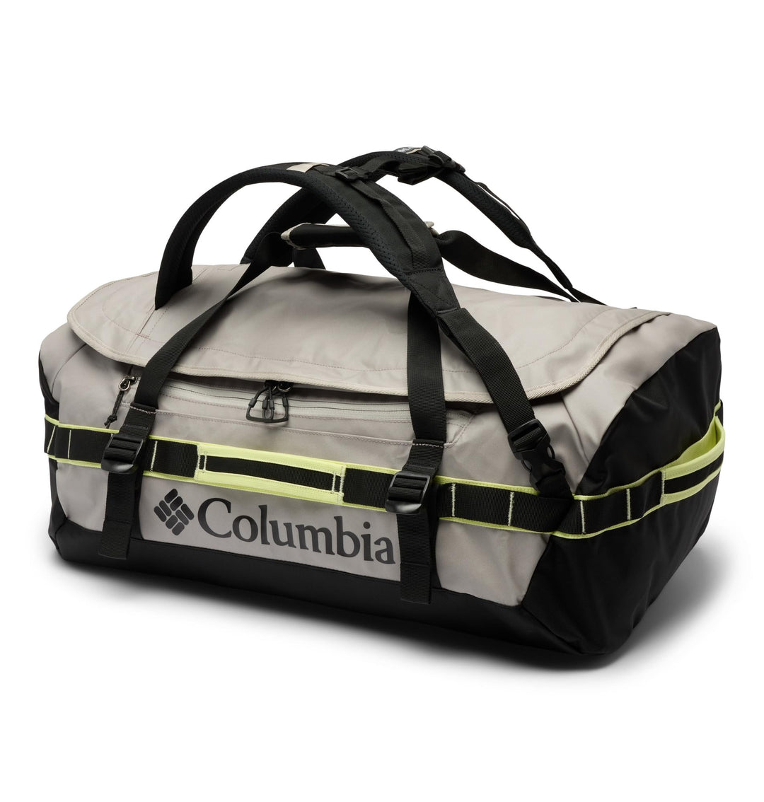 Columbia Unisex Landroamer 60L Duffle Bag Einheitsgrösse Flint Grey/Black/Citron Haze, Einheitsgröss