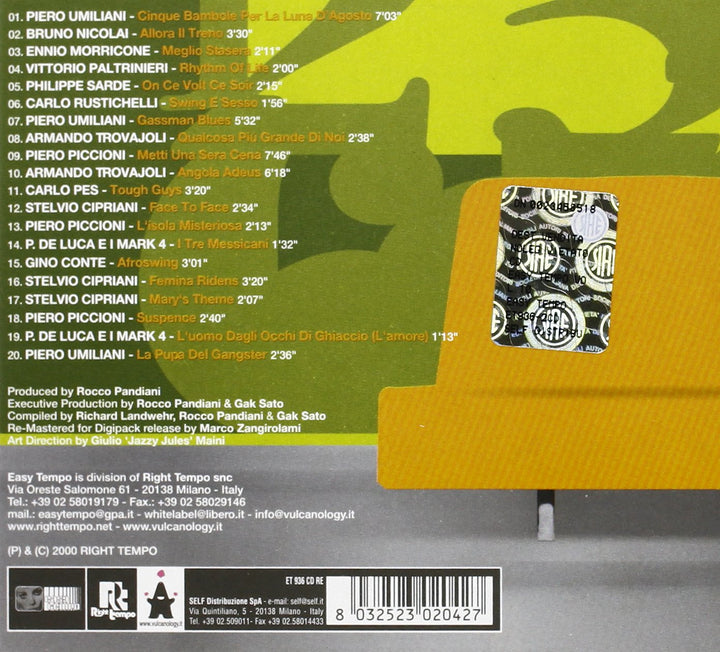 Easy Tempo Vol.10, Audio-CD