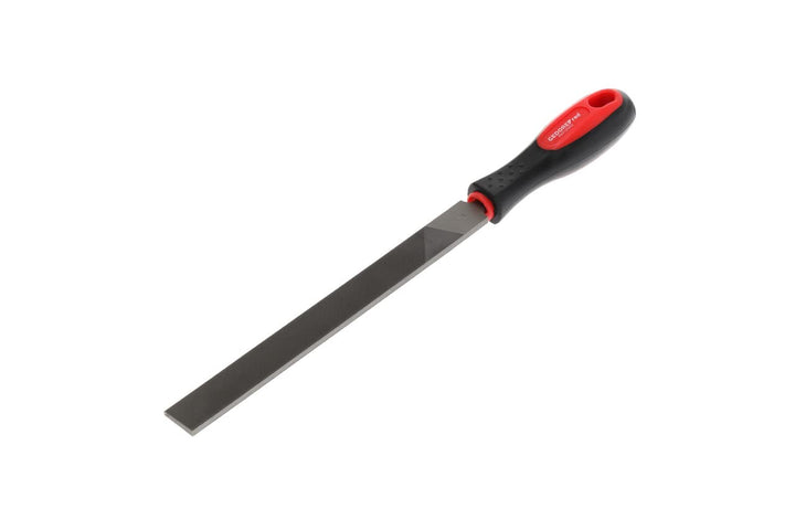 GEDORE red Flachfeile, Spezialstahl, 2-Komponenten-Griff, Rot/Schwarz, Einzelstück Flachfeile Single