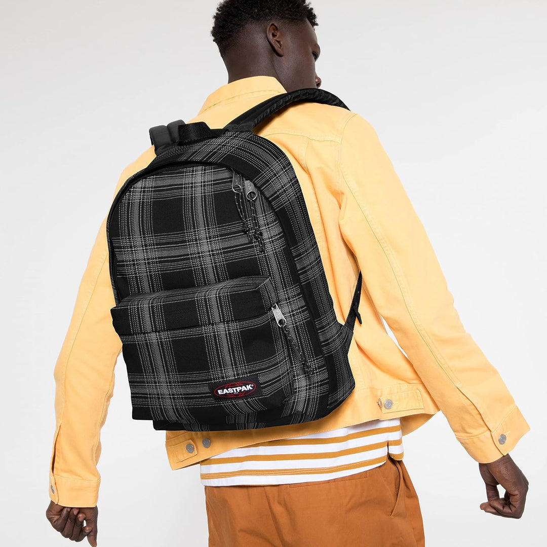 EASTPAK Unisex Out Of Office Sac à dos 44 cm, 27 L Checked Dark, 44 cm, 27 L Checked Dark