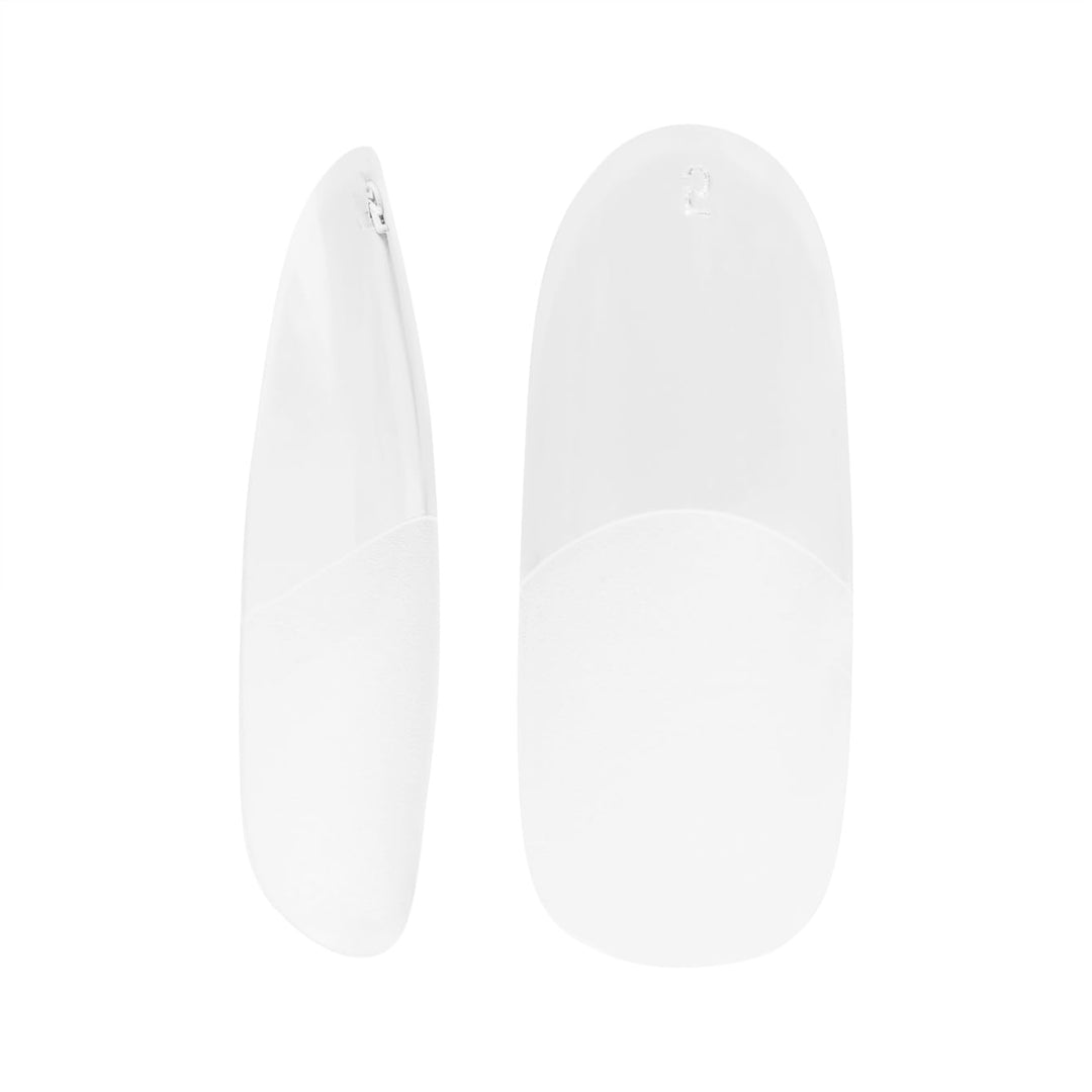 NEONAIL Flexible Nageltips 01 Clear Oval - Press On Nails - Nägel zum Aufkleben - Nail Tips - Tips f