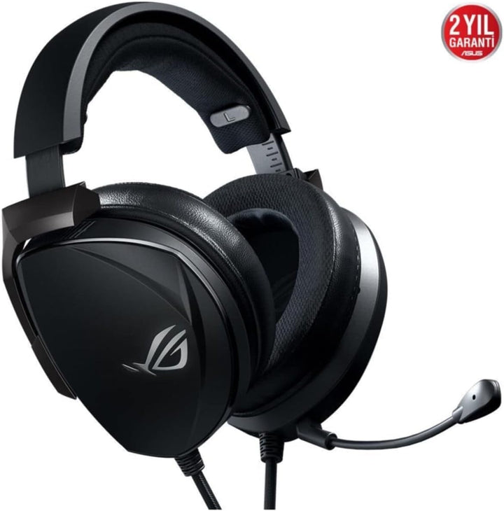 ASUS ROG Theta Electret Gaming Headset (3,5mm, Bügelmikrofon, kompatibel mit PCs, Smartphones, Noteb