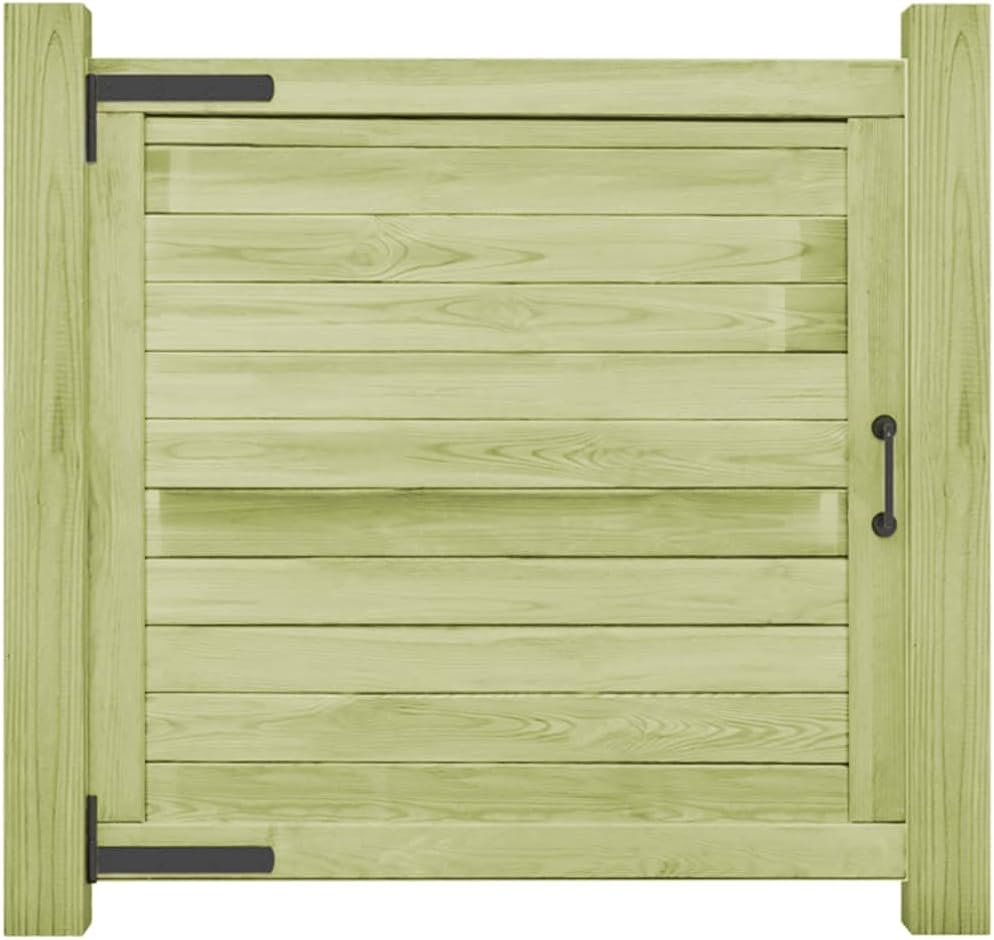 vidaXL Kiefer Imprägniert Gartentor 100x100 cm Zauntor Holztor Pforte Garten 100 x 100 cm, 100 x 100