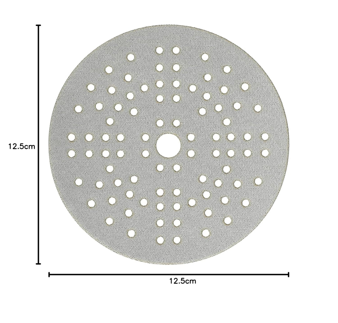 Mirka Iridium Premium-Schleifpapier Ø 125mm Klett 89-Loch, Korn 220, 100 Stk / Zum Schleifen von Lac