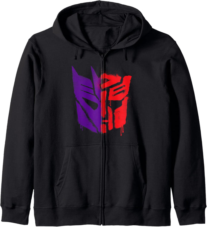 Transformers: War For Cybertron Spray Paint Split Logo Kapuzenjacke