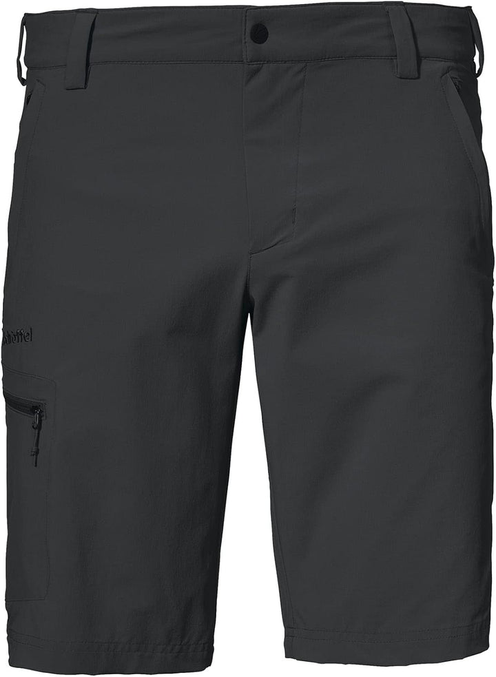 Schöffel Herren Shorts Folkstone, vielseitige kurze Wanderhose mit verstellbarem Bund, Outdoor Hose