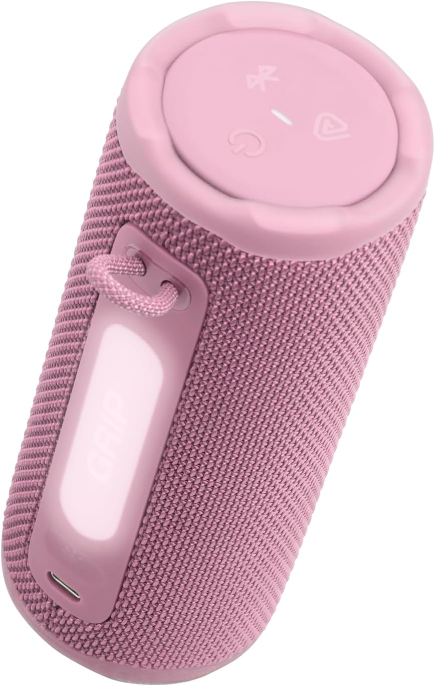 JBL Grip Kompakter Bluetooth Lautsprecher, JBL Pro Sound mit AI Sound Boost, IP68 Wasser- und Staubd