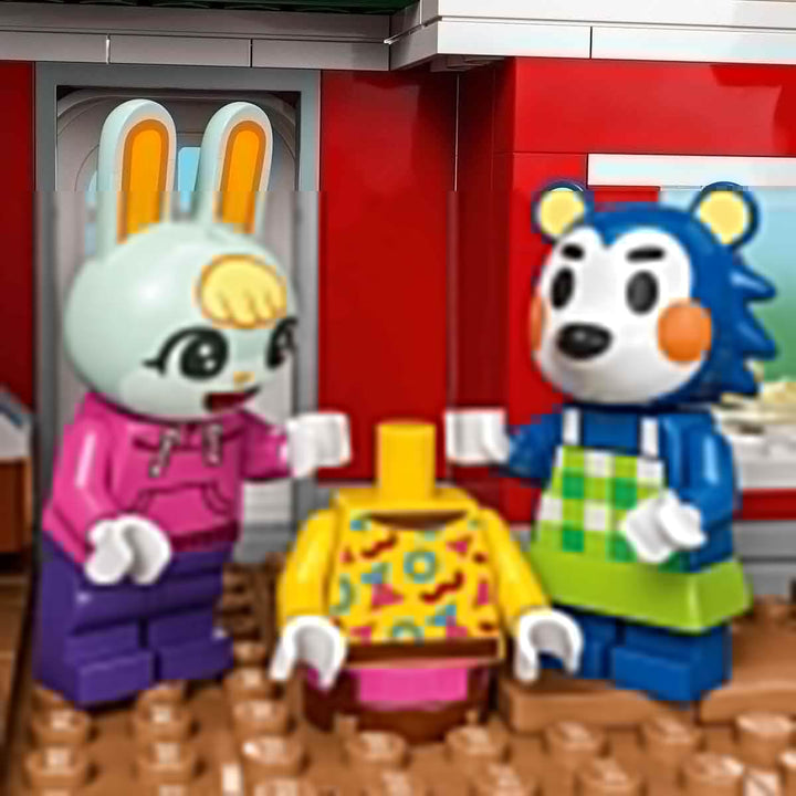 LEGO Animal Crossing Die Schneiderei der Schneiderschwestern, Bauset für kreative Rollenspiele, Gesc