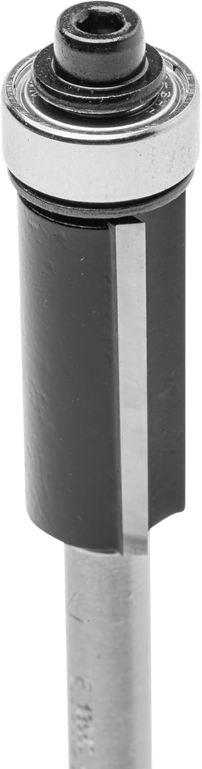 ENT 13563 Bündigfräser HW, Schaft (S) 6 mm, Durchmesser (D) 12,7 mm, NL 25,4 mm, GL 68 mm, SL 32 mm,